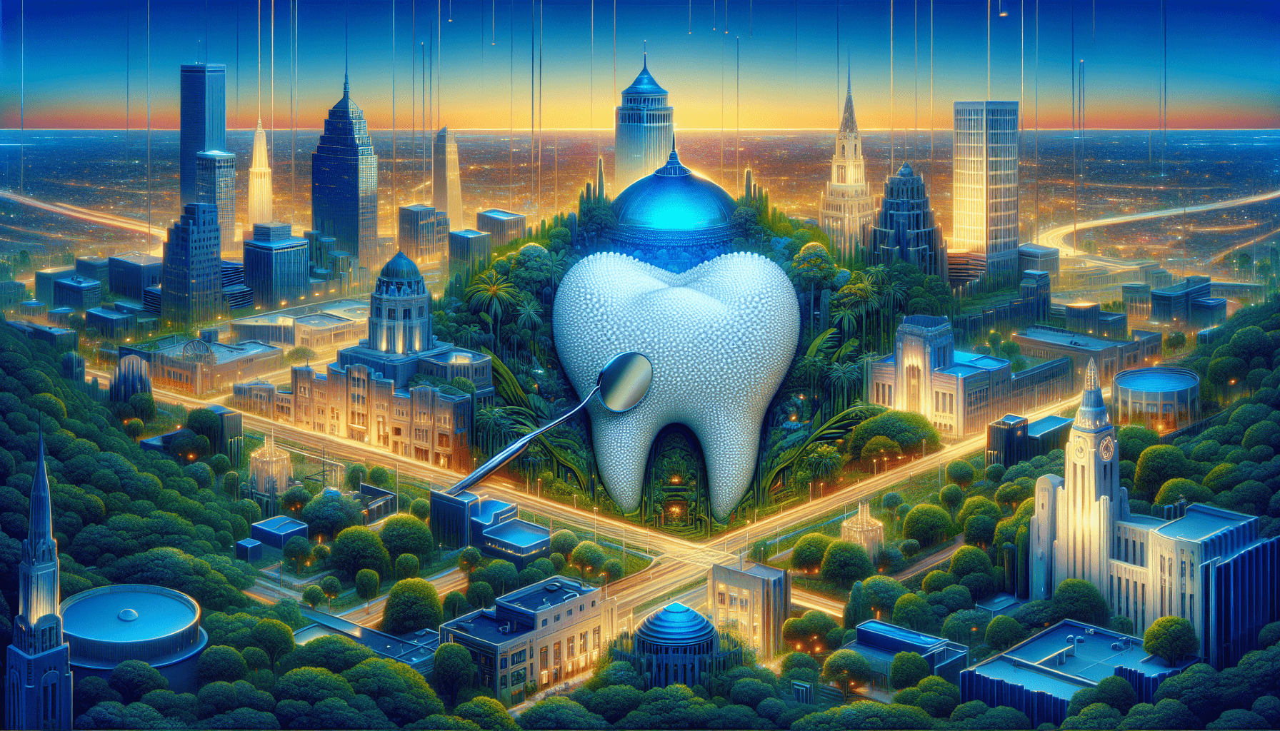 Cosmetic Dentist In Blue Dome District Tulsa Oklahoma Okla OK