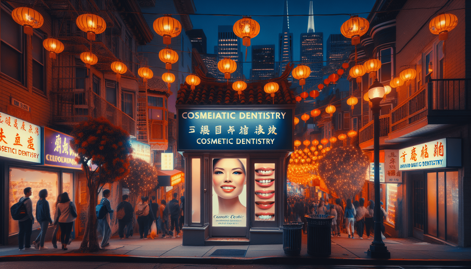 Cosmetic Dentist In Chinatown San Francisco California Calif CA