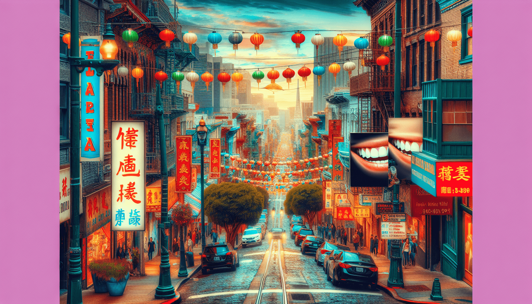Cosmetic Dentist In Chinatown San Francisco California Calif CA