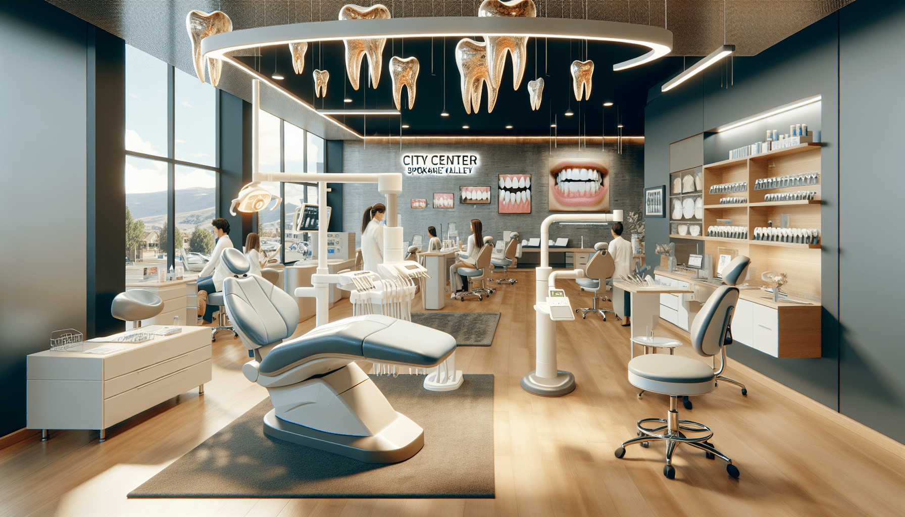 Cosmetic Dentist In City Center Spokane Valley Washington WA