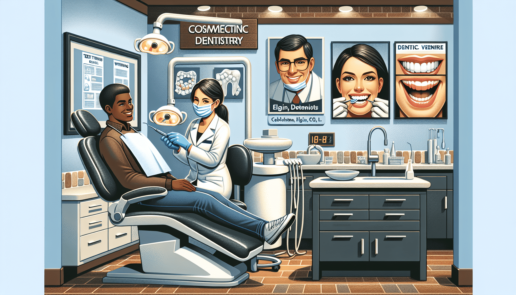 Cosmetic Dentist In Cobblestone Elgin Illinois Ill IL