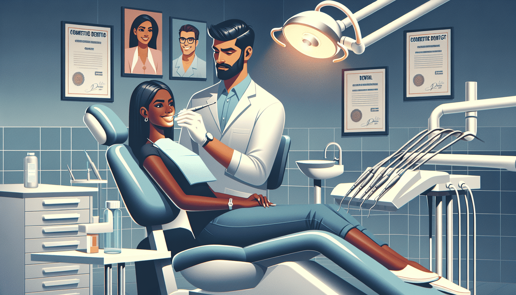 Cosmetic Dentist In College Of The Sequoias Area Visalia California Calif CA