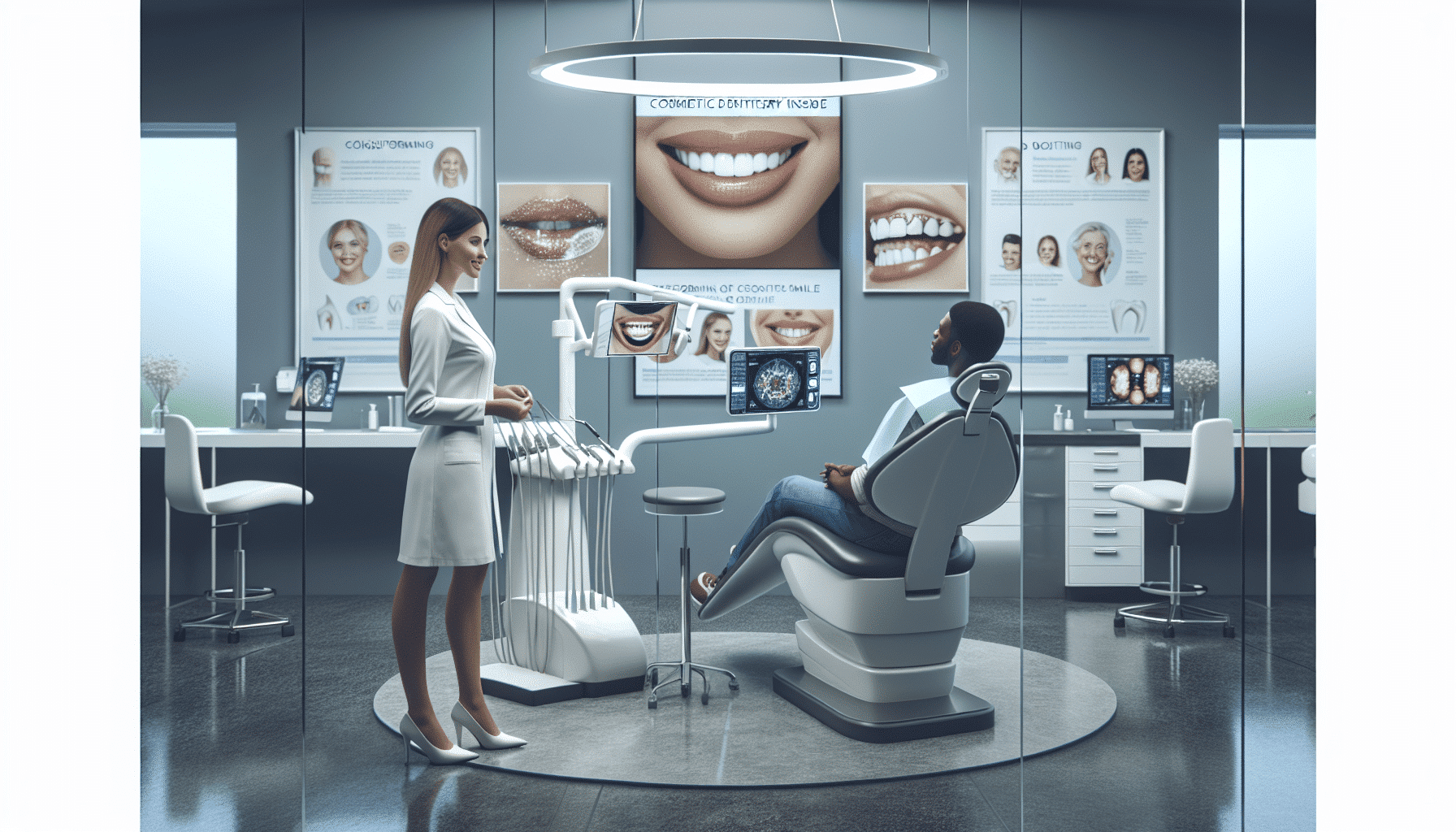 Cosmetic Dentist In Colonial Village Lansing Michigan Mich MI