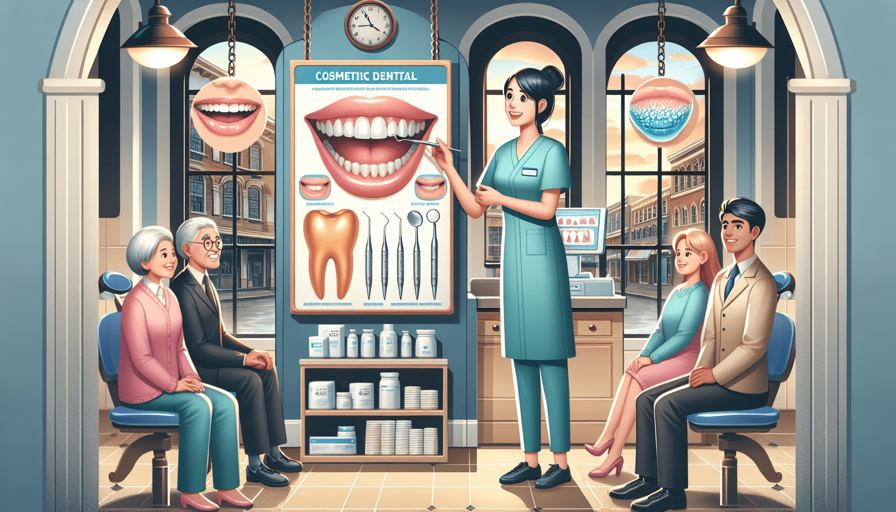Cosmetic Dentist In Colonial Village Lansing Michigan Mich MI