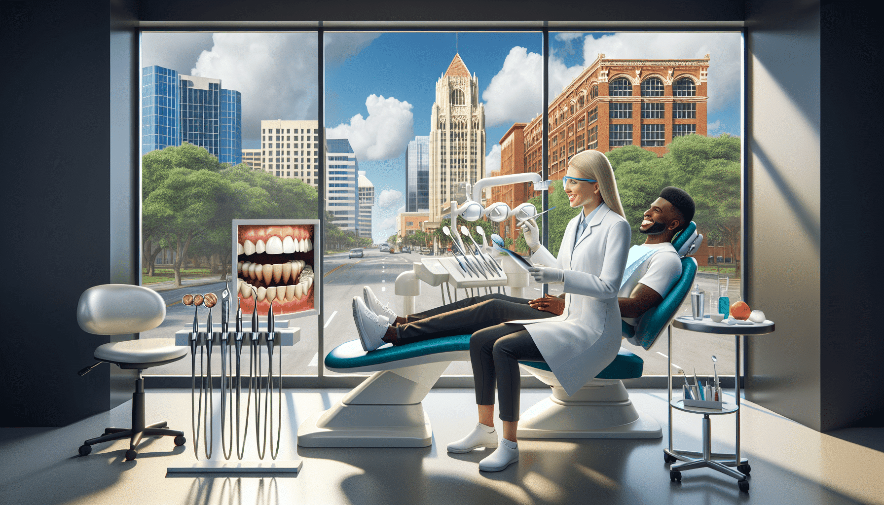 Cosmetic Dentist In Downtown Gainesville Florida Fla FL