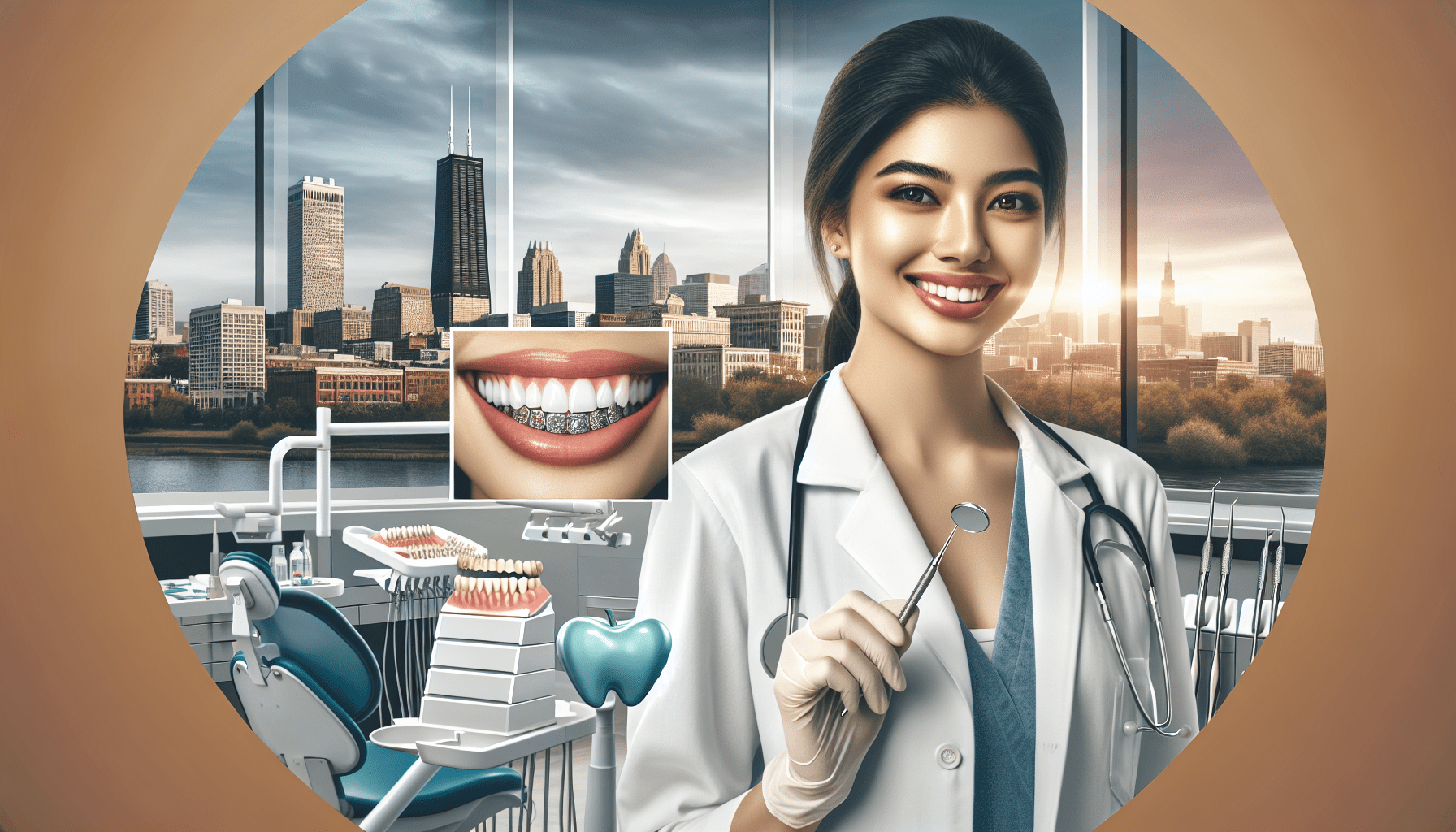 Cosmetic Dentist In Downtown Naperville Illinois Ill IL