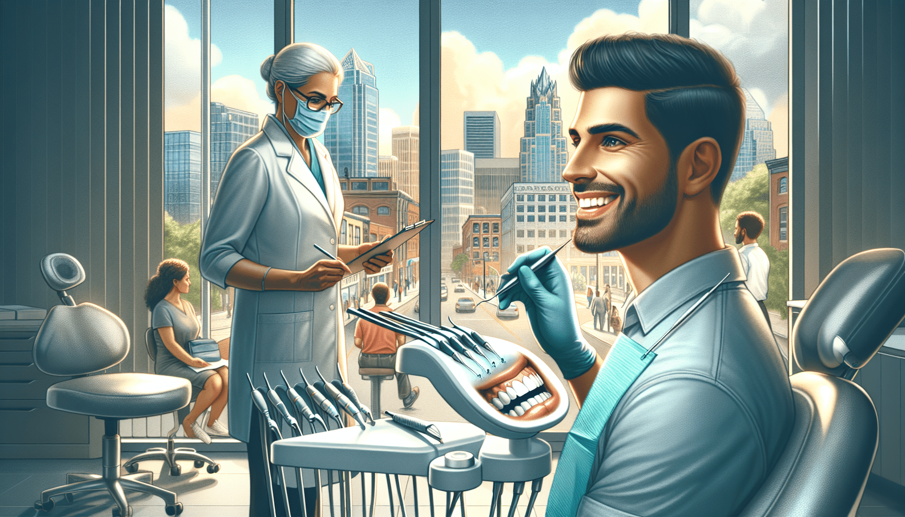 Cosmetic Dentist In Downtown Raleigh North Carolina NC
