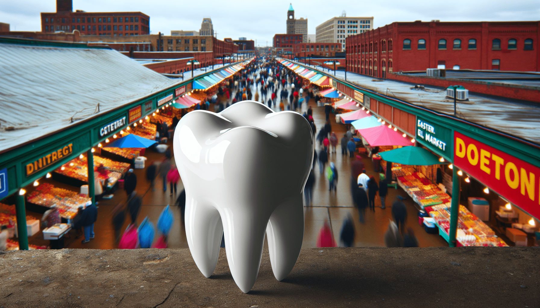 Cosmetic Dentist In Eastern Market Detroit Michigan Mich MI
