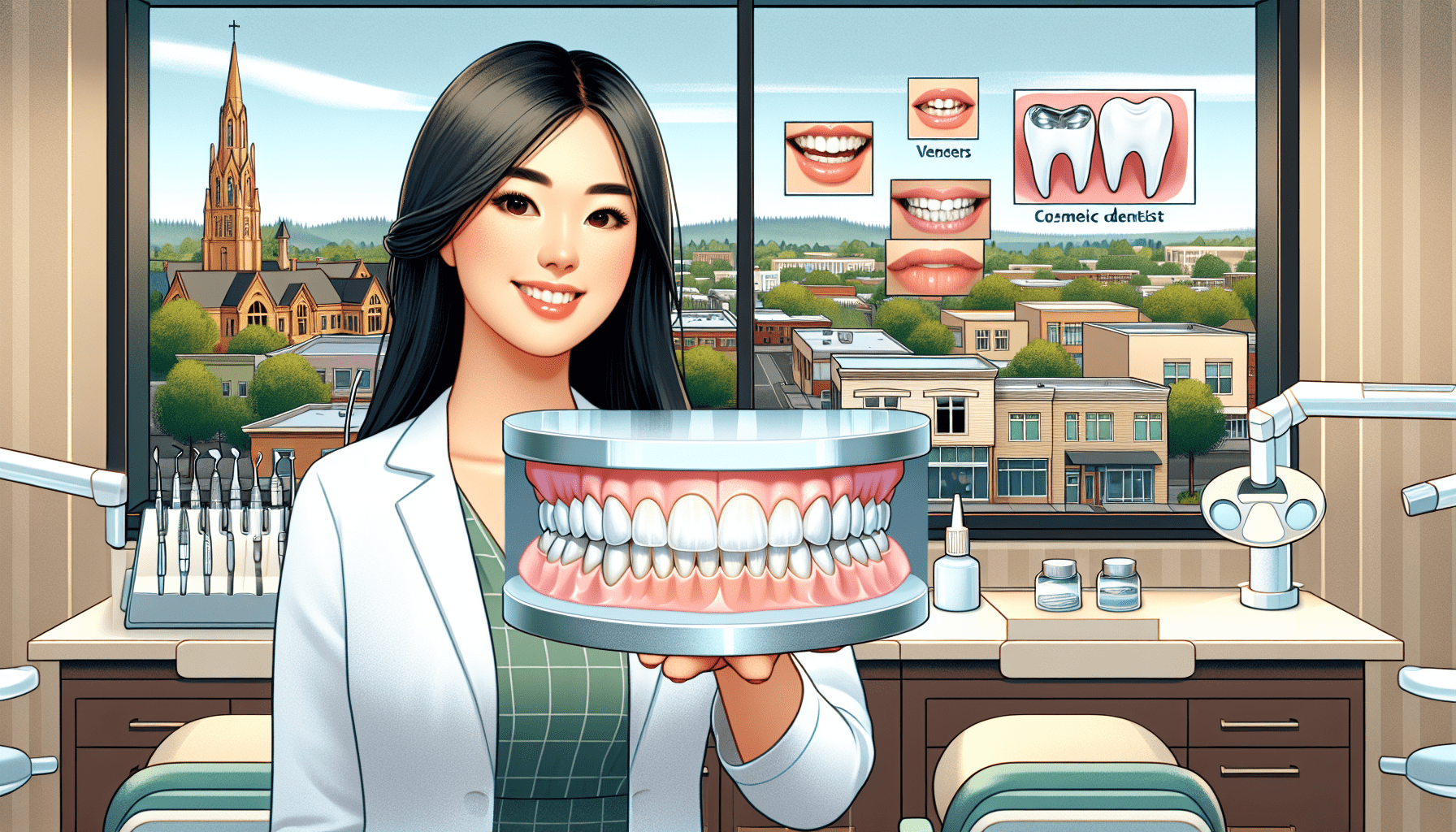 Cosmetic Dentist In Friendly Area Neighborhood Eugene Oregon Ore OR