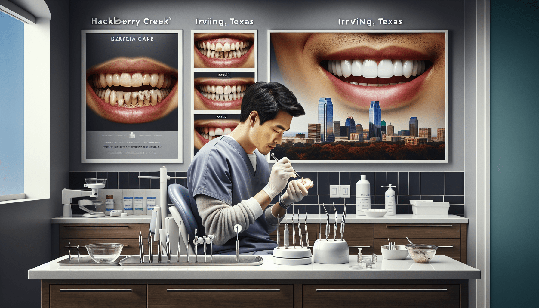 Cosmetic Dentist In Hackberry Creek  Irving Texas TX