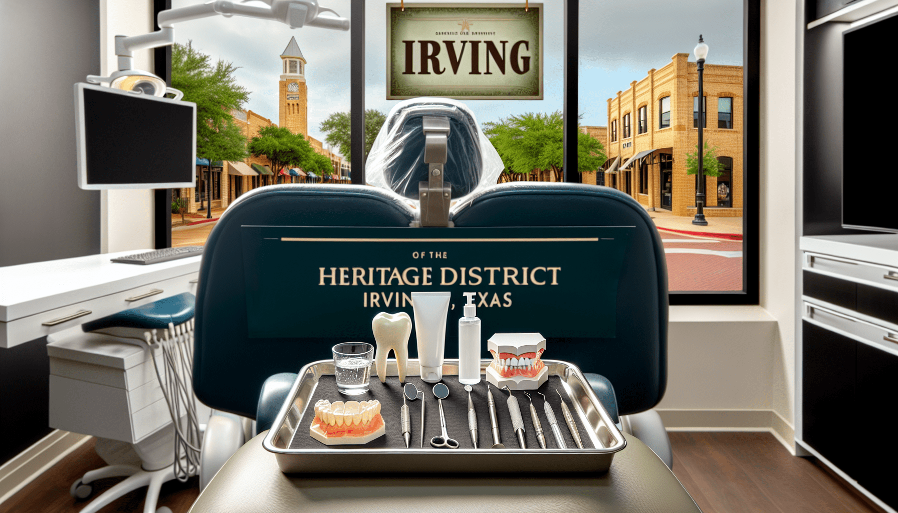 Cosmetic Dentist In Heritage District  Irving Texas TX