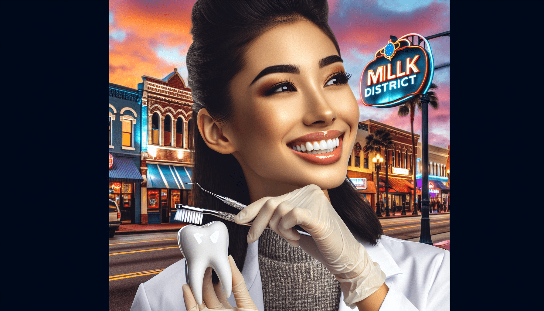 Cosmetic Dentist In Milk District Orlando Florida Fla FL