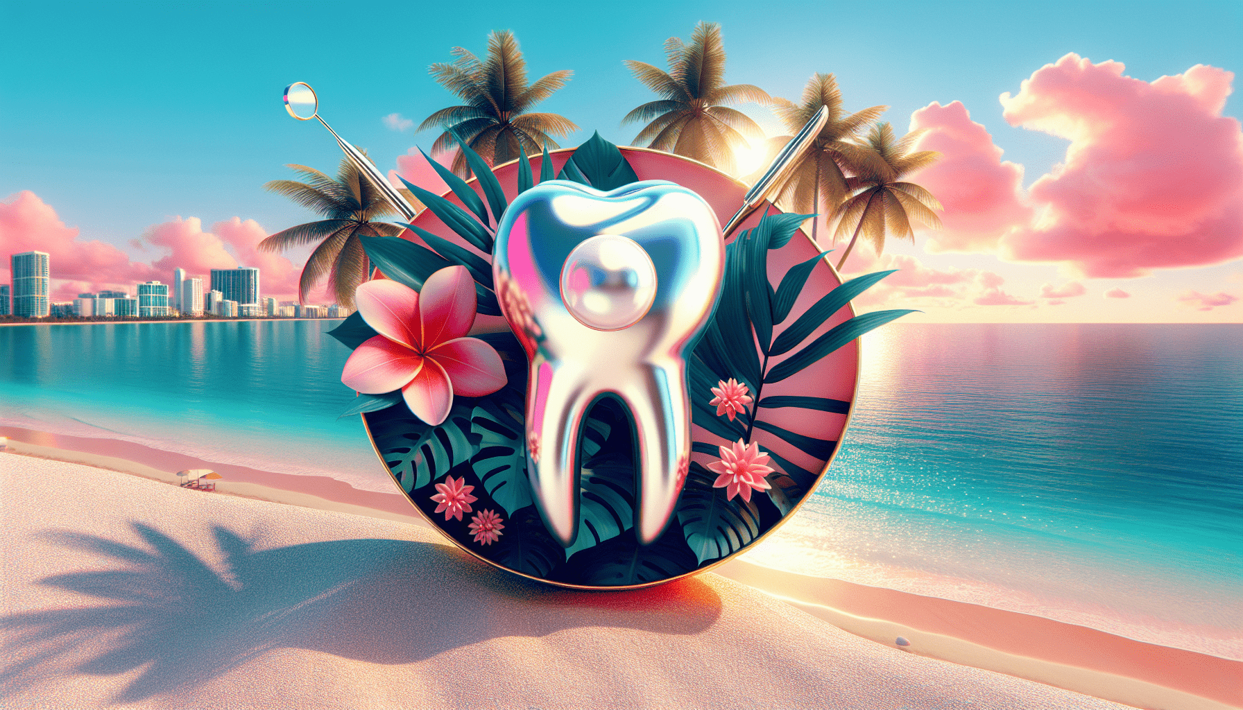 Cosmetic Dentist In Oceanfront Miami Beach Florida FL