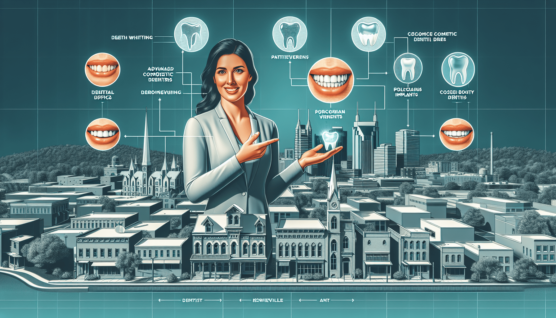 Cosmetic Dentist In Old City Knoxville Tennessee Tenn TN