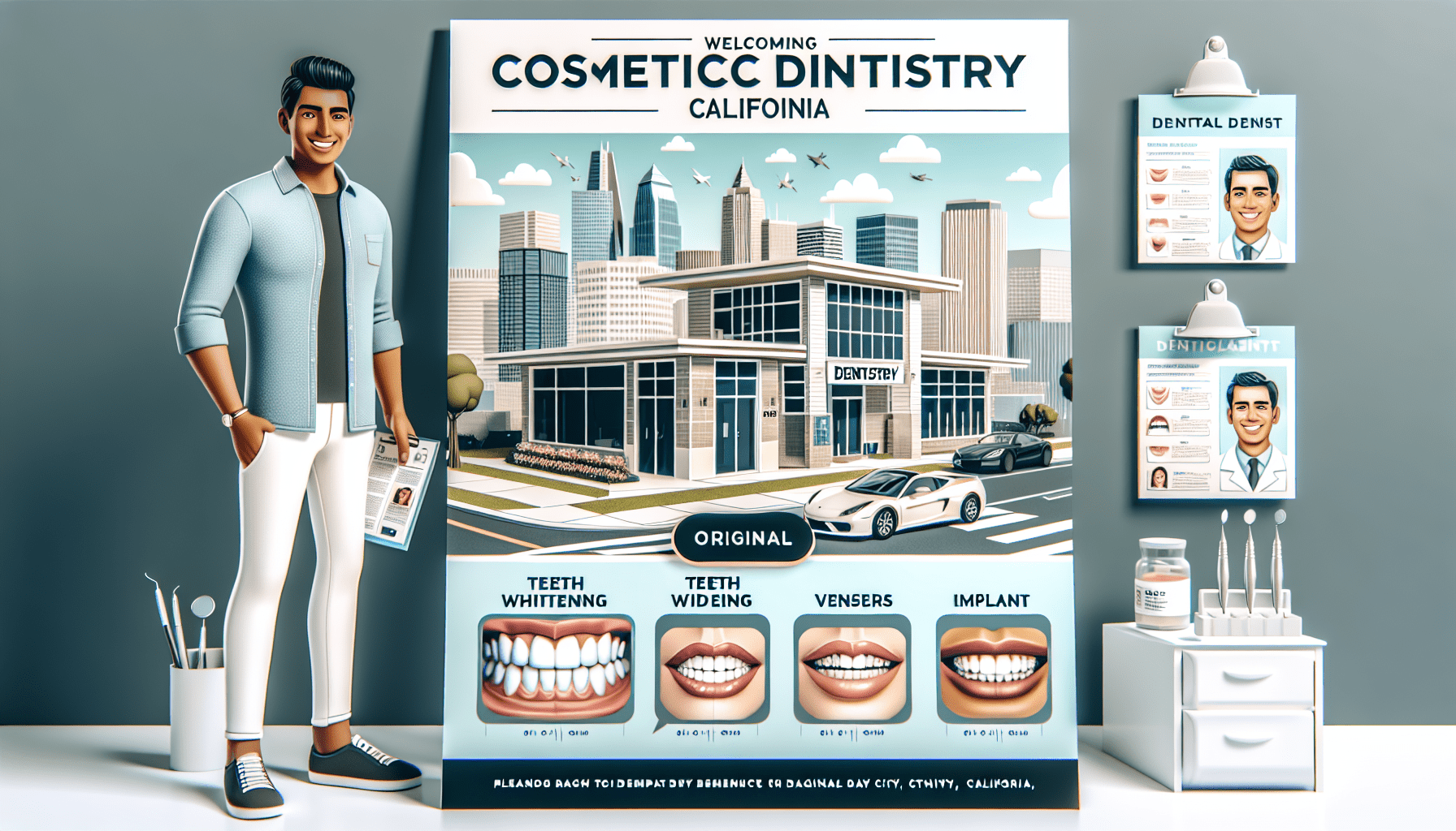 Cosmetic Dentist In Original Daly City California Calif CA