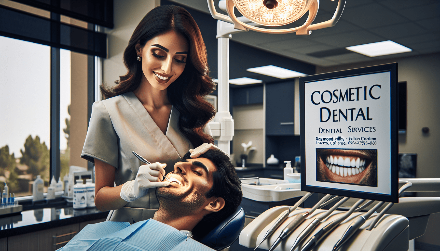 Cosmetic Dentist In Raymond Hills Fullerton California Calif CA