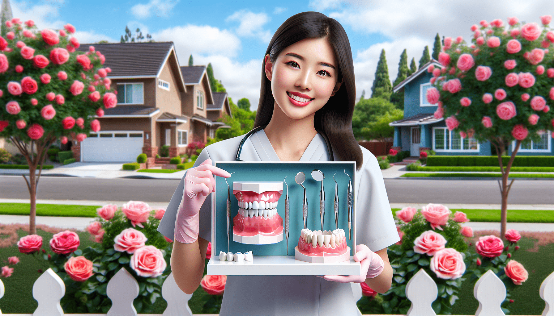 Cosmetic Dentist In Rose Garden San Jose California Calif CA