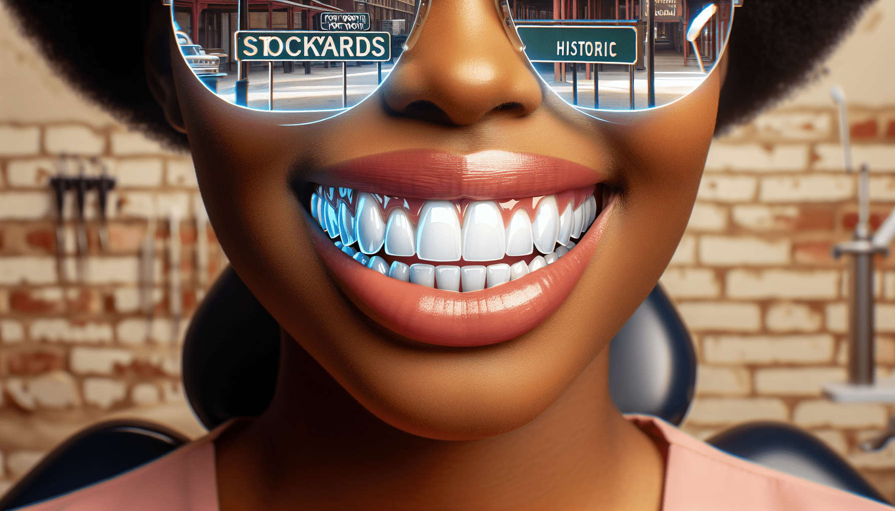 Cosmetic Dentist In Stockyards Historic District Fort Worth Texas TX