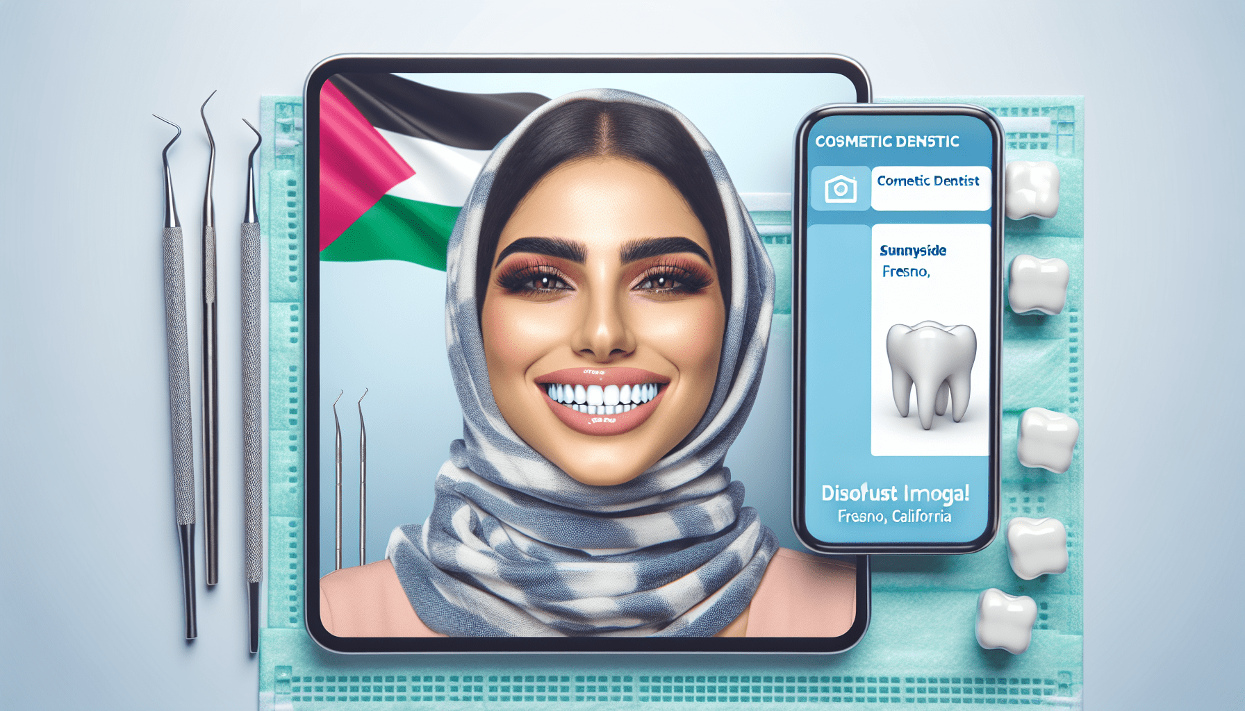 Cosmetic Dentist In Sunnyside Fresno California Calif CA