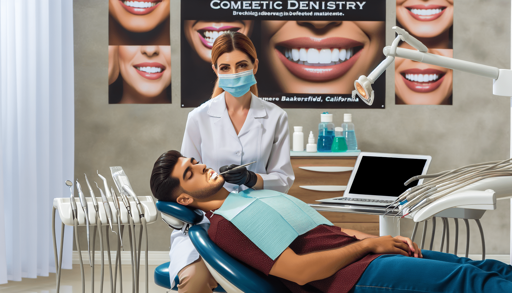 Cosmetic Dentist In The Marketplace Bakersfield California Calif CA