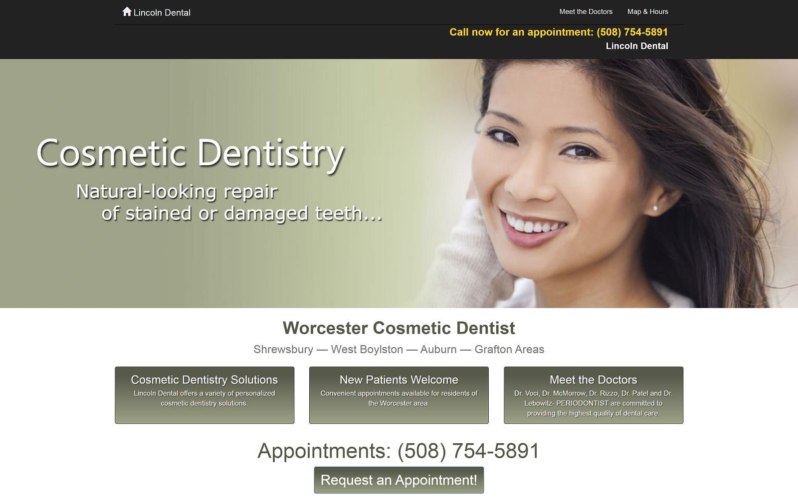 Top Cosmetic Dentists in Main South Worcester MA