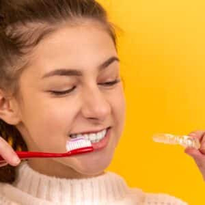 Photo Smiling patient