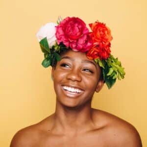Photo Smiling woman